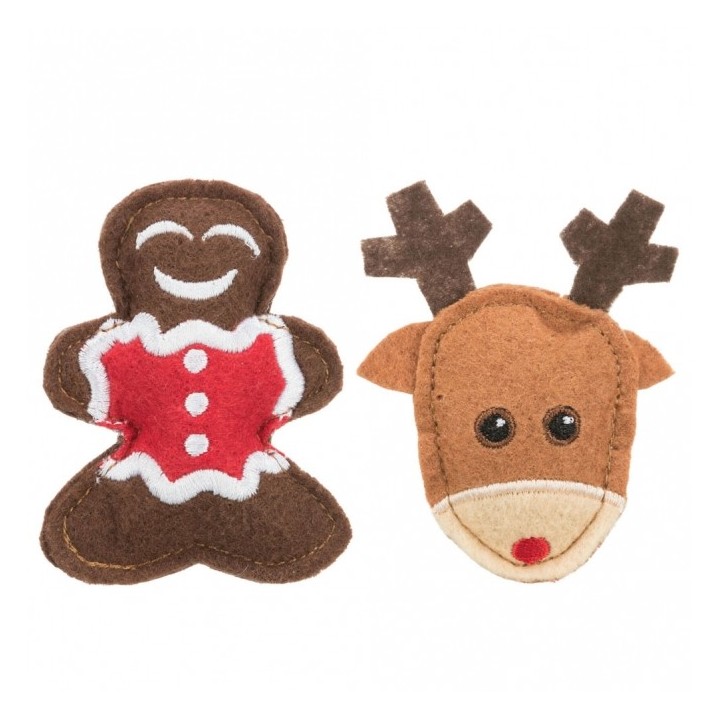 Trixie Xmas Set Elch und Lebkuchenmann