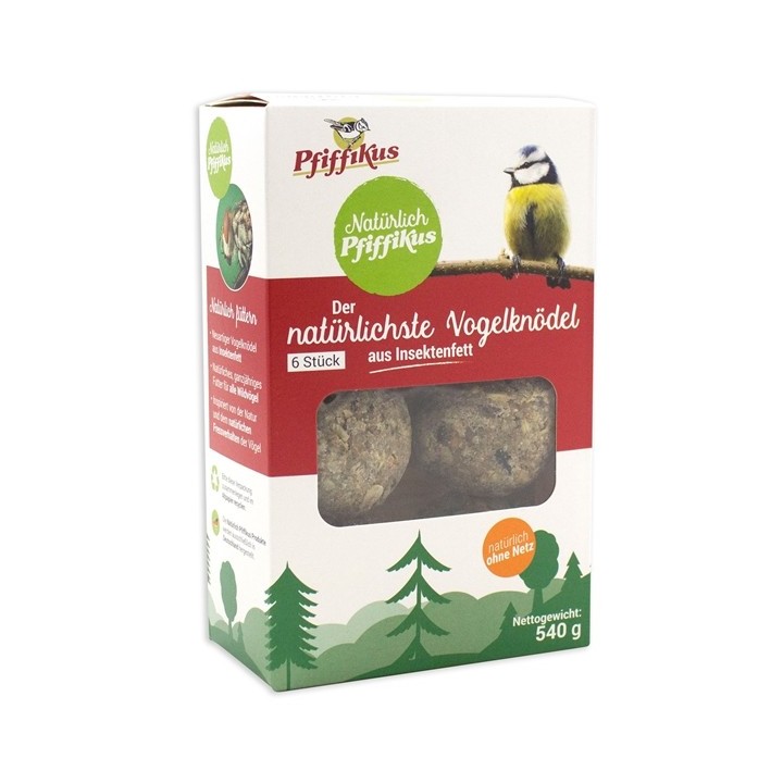 Natürlich Pfiffikus Vogelknödel - 6 Stück