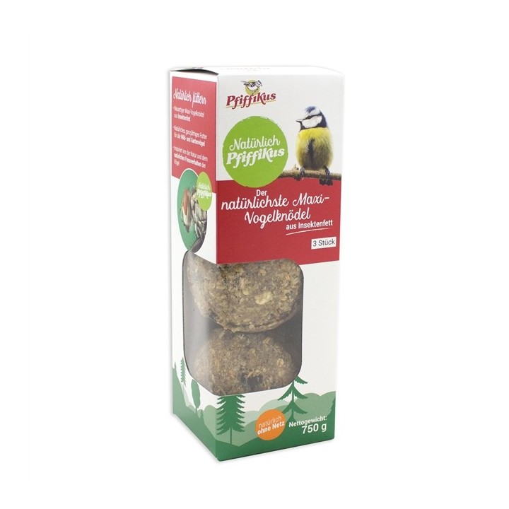 Natürlich Pfiffikus Maxi-Vogelknödel - 3 Stück