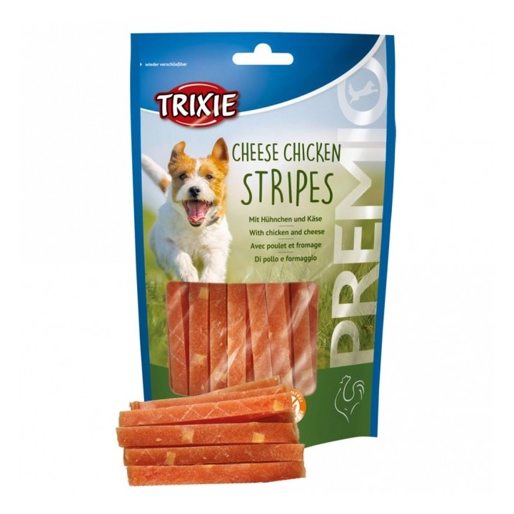 Trixie PREMIO Cheese Chicken Stripes - 100g