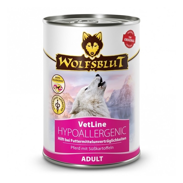 Wolfsblut Dose VetLine Hypoallergenic 395g
