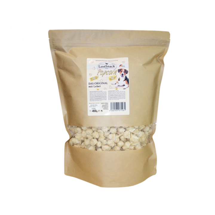 LandSnack Popcorn mit Leber 450g XXL-Pack