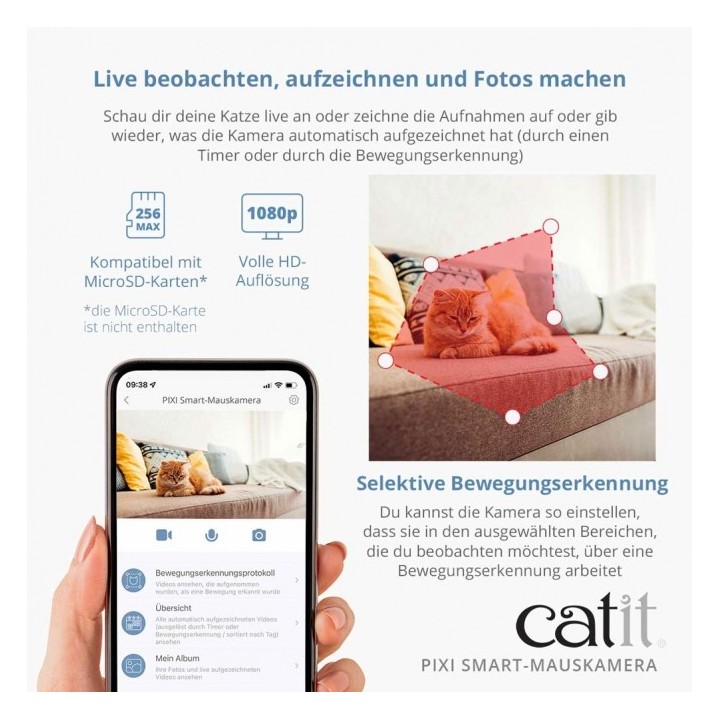 Catit PIXI Smart-Mauskamera