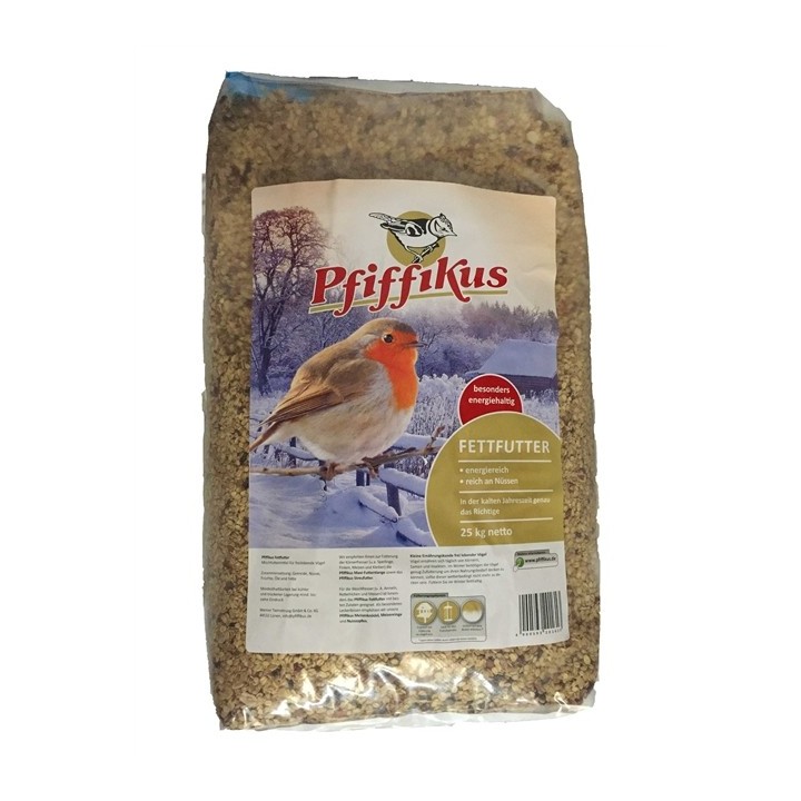 Pfiffikus Fettfutter 25kg
