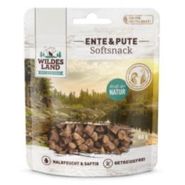 Wildes Land Cat Softsnack Ente & Pute 50g