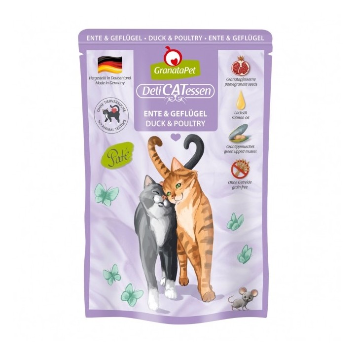 GranataPet Delicatessen Pouch Ente & Geflügel 85 g