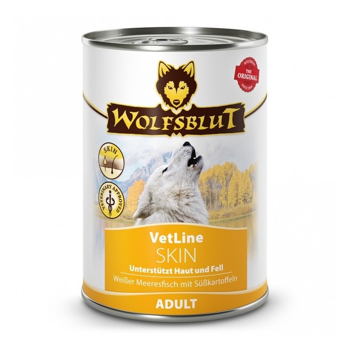 Wolfsblut Dose VetLine Skin & Coat 395g