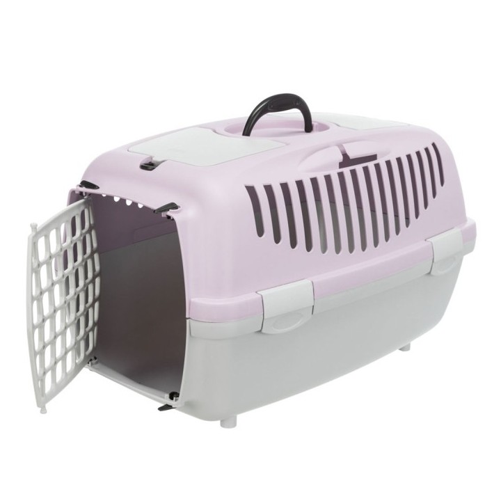 Trixie Transportbox Capri II - hellgrau/flieder
