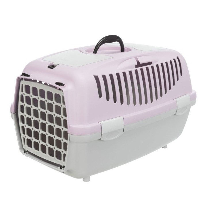 Trixie Transportbox Capri II - hellgrau/flieder