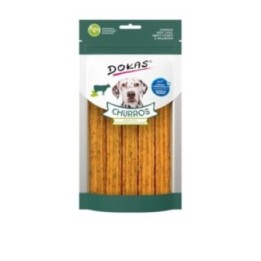 Dokas Dog Snack Churros mit Rinderleber Süsskartoffel & Mehlwurm 150g