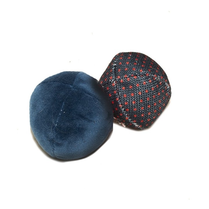 Duvoplus Cat Toy Retro Bälle Punkte - blau