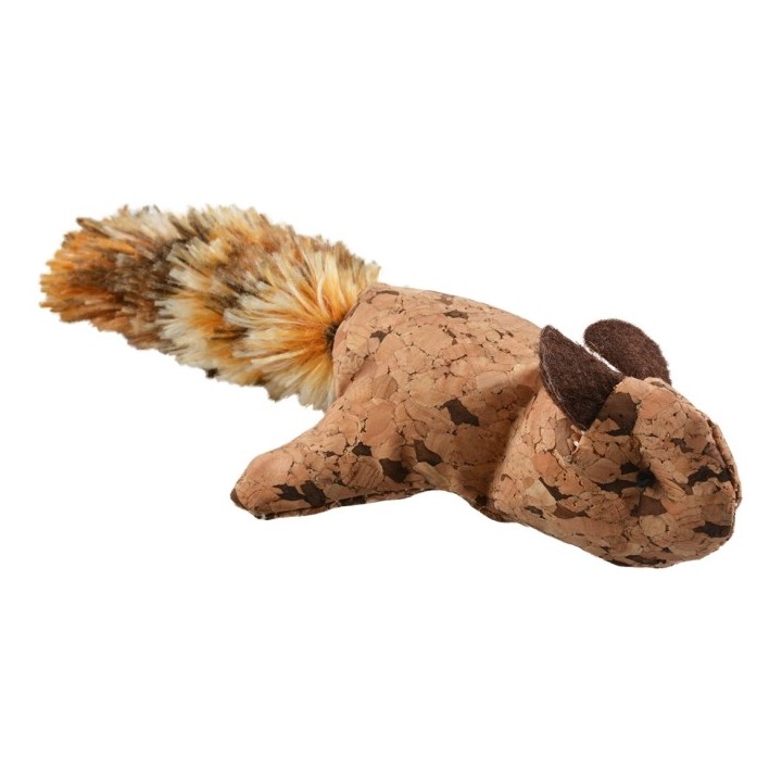 Duvoplus Cat Toy Kork Eichhörnchen