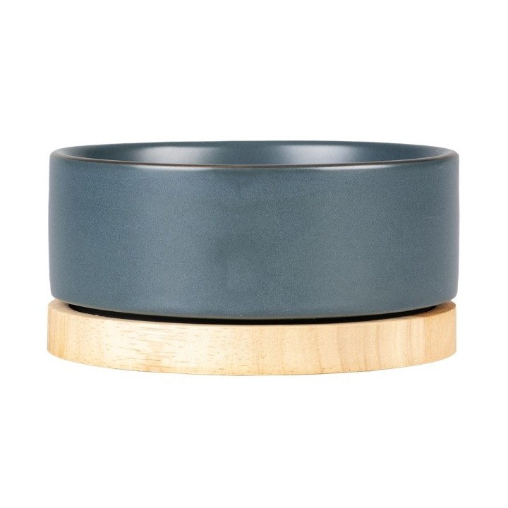 Duvoplus Keramiknapf Stone Timber blau - 450ml
