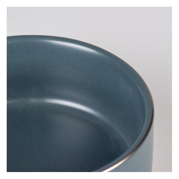 Duvoplus Keramiknapf Stone Timber blau - 450ml