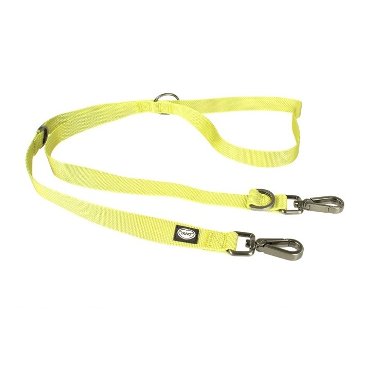 Duvoplus Explor North Duo Leine 200cm/25mm - Neongelb