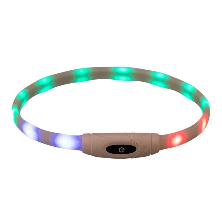 Trixie Flash Leuchtring USB - multicolor