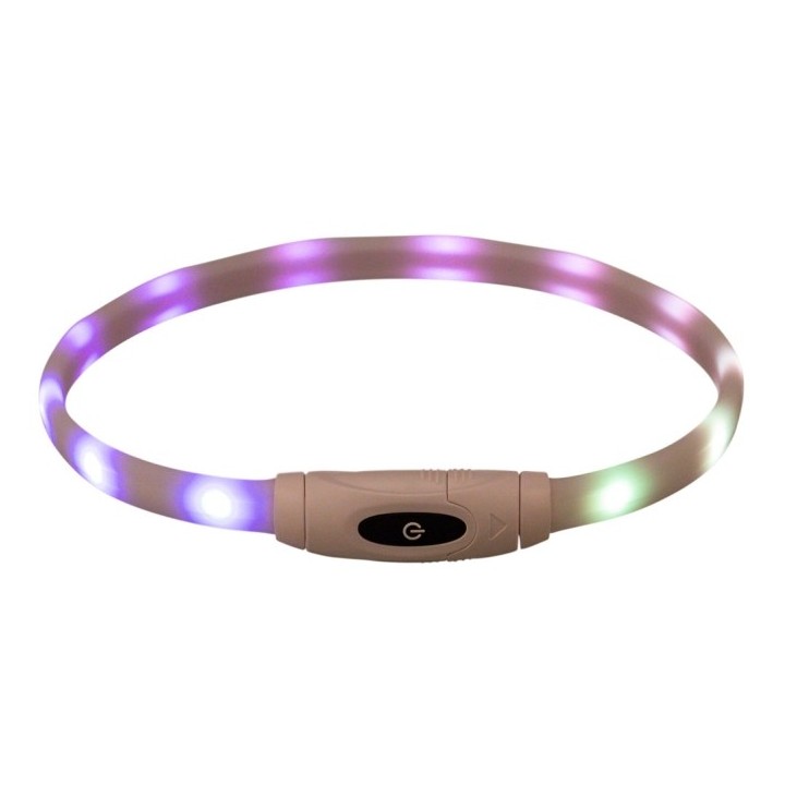 Trixie Flash Leuchtring USB - multicolor