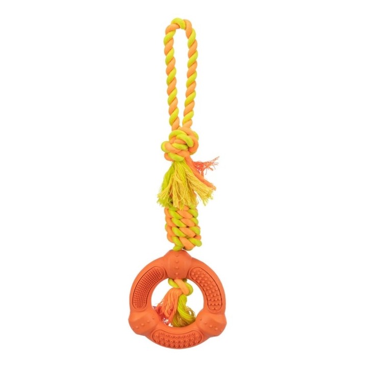 Trixie Spieltau mit Naturgummi-Ring