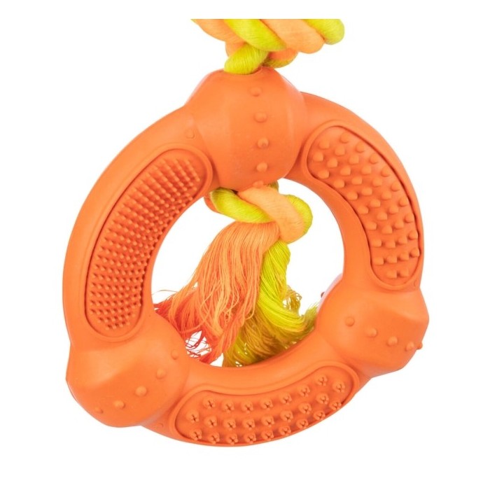 Trixie Spieltau mit Naturgummi-Ring