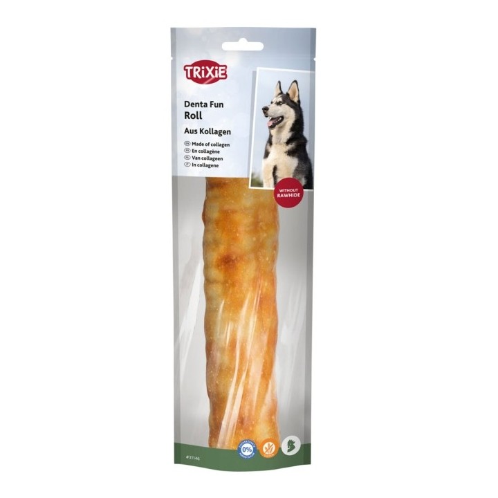 Trixie Denta Fun Roll aus Kollagen - 165 g