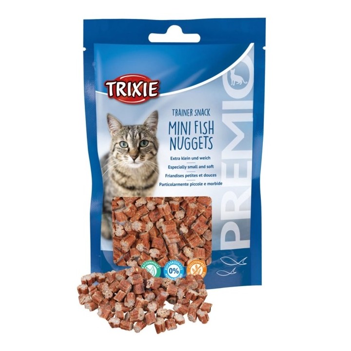 Trixie Premio Trainer Snack Mini Fish Nuggets - 50 g