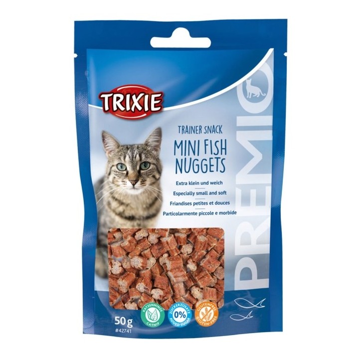 Trixie Premio Trainer Snack Mini Fish Nuggets - 50 g