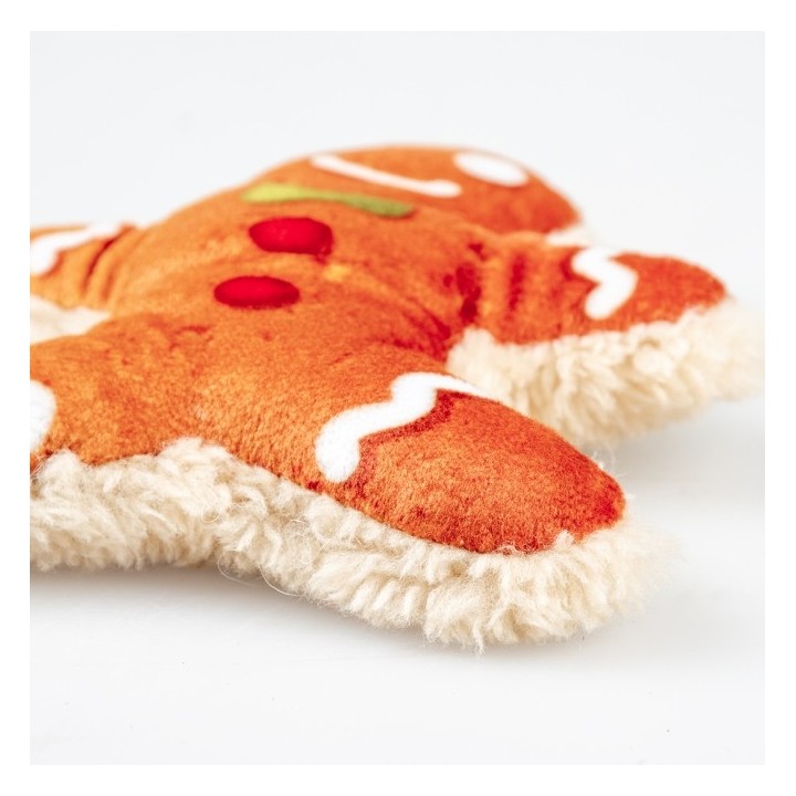 Duvoplus Xmas Fluffy Lebkuchenmann mit Catnip