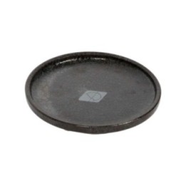 D&D flacher Katzennapf Jasper - black dots