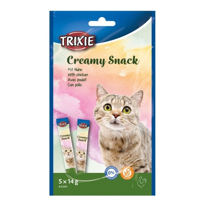 Trixie Creamy Snack mit Hühnerbrust - 5 × 14 g