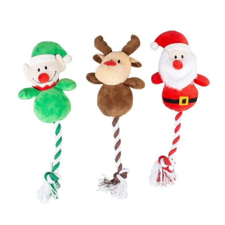 Duvoplus Xmas Plüschtier mit Seil