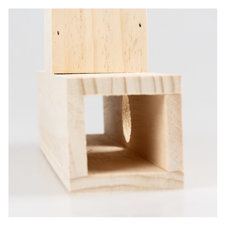Duvoplus Nager-T-Tunnel aus Holz