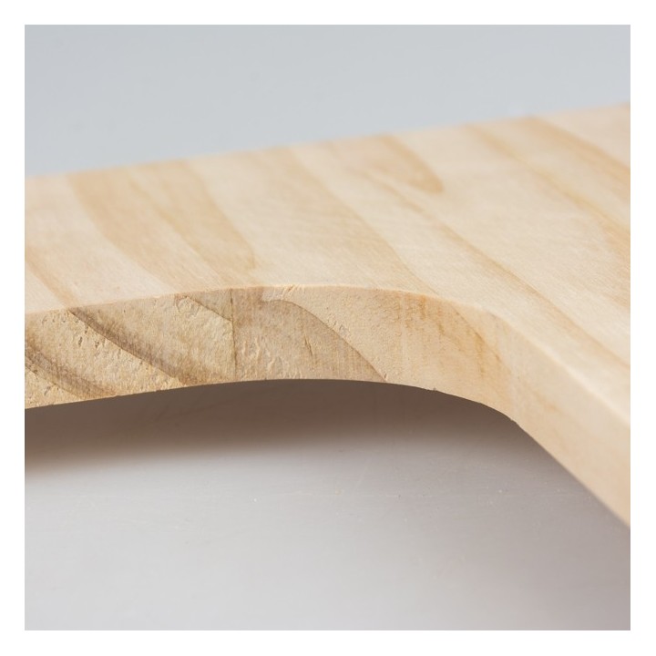 Duvoplus L-Plattform aus Holz
