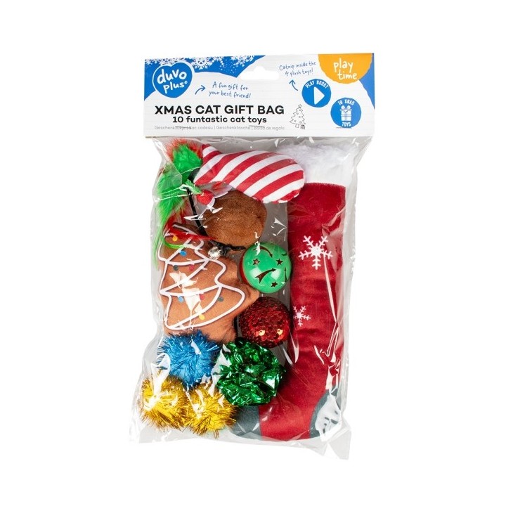 Duvoplus Xmas Geschenktasche Katze