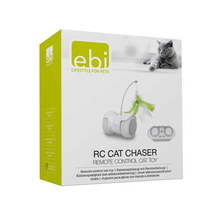 EBI Cat Toy RC Cat Chaser - weiß/grün