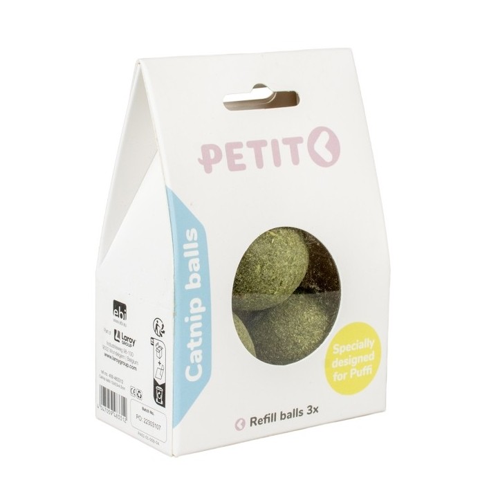 EBI Petit Cat Toy Katzenminze-Bälle - 3er-Set