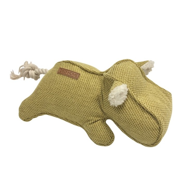 D&D Hundespielzeug Chenille Emmy - gelb