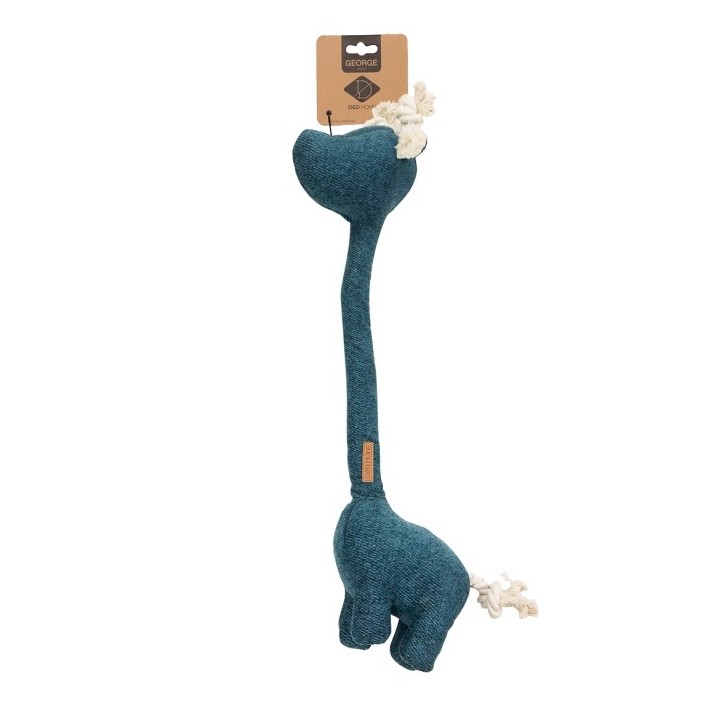 D&D Hundespielzeug Chenille George - blau