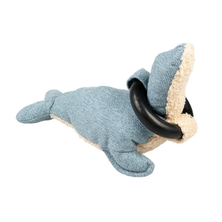 D&D Hundespielzeug Navy Chenille - blau