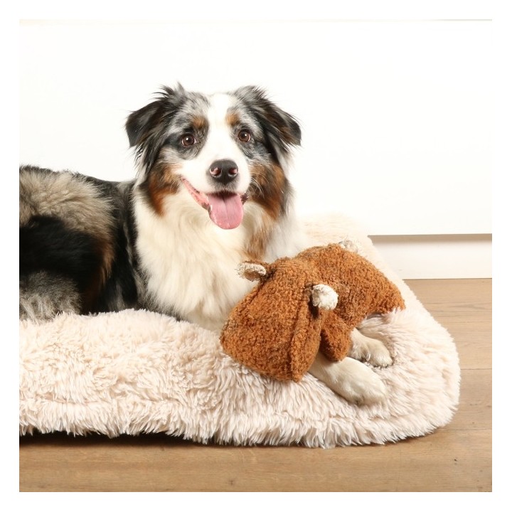 D&D Hundespielzeug Emmy Teddystoff - braun