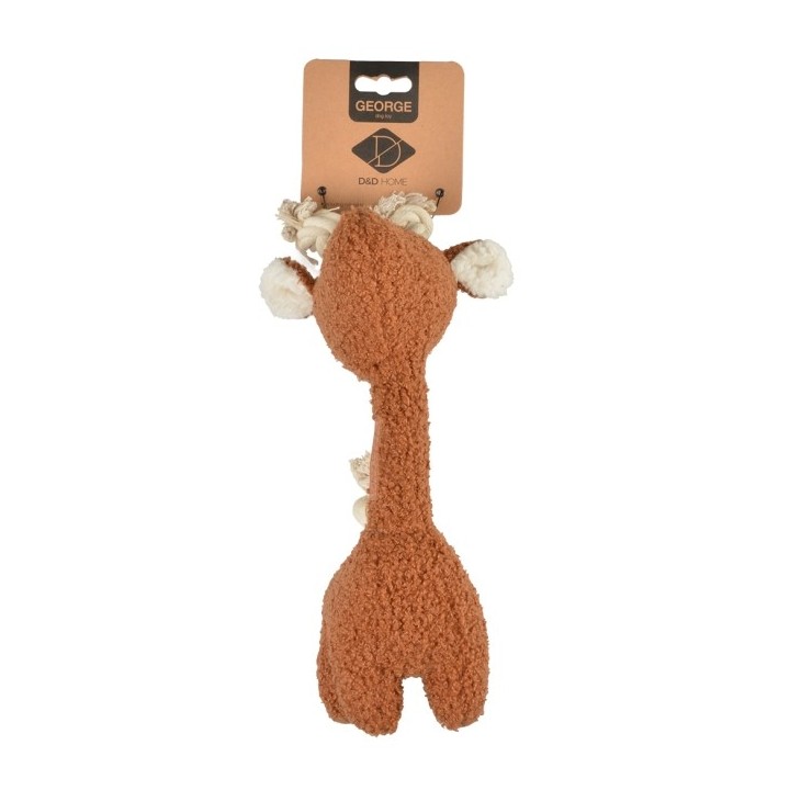 D&D Hundespielzeug George Teddystoff - braun