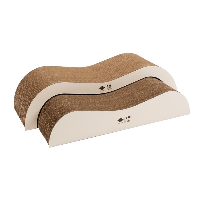 D&D Kratzwelle Archie zweiteilig - braun/beige