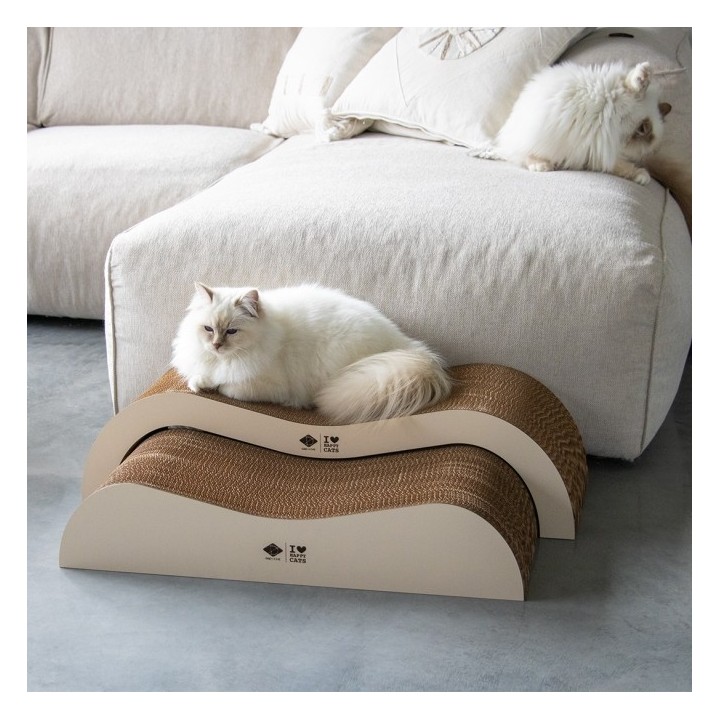 D&D Kratzwelle Archie zweiteilig - braun/beige