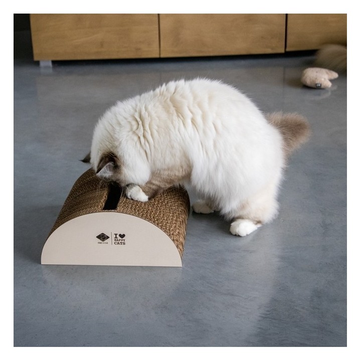 D&D Kratzplayground Faye dreiteilig - braun/beige