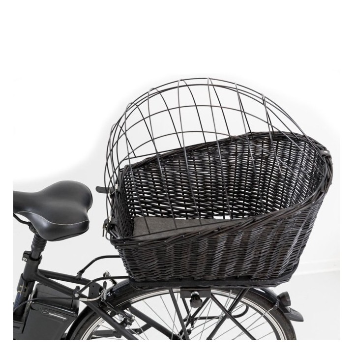 Trixie Fahrradkorb aus Weide für Gepäckträger