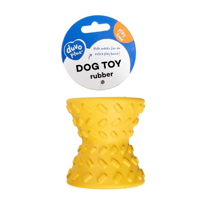 Duvoplus Futterspielzeug Griplay Diabolo - Gelb