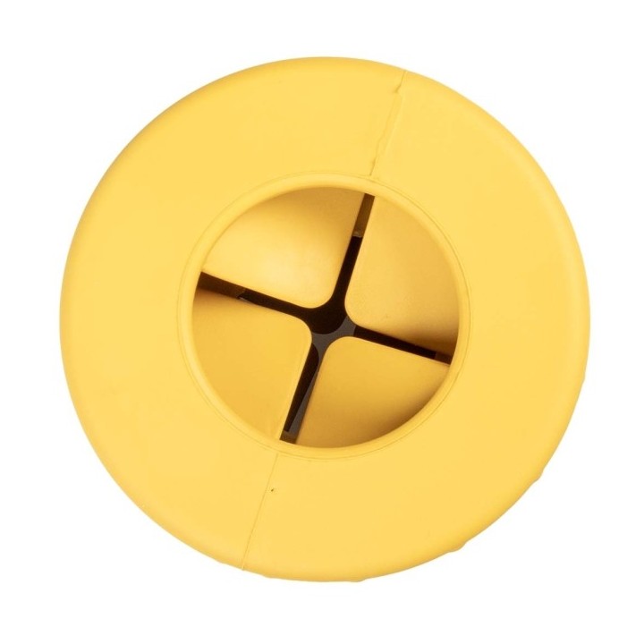 Duvoplus Futterspielzeug Griplay Diabolo - Gelb