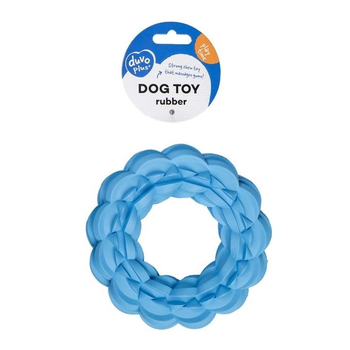 Duvoplus Kauspielzeug Griplay Ring - Blau