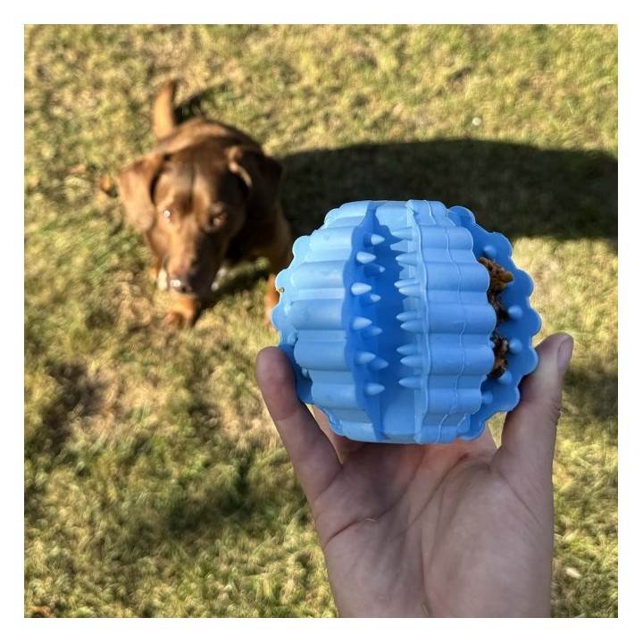Duvoplus Ball Griplay Dental Rippe - Blau