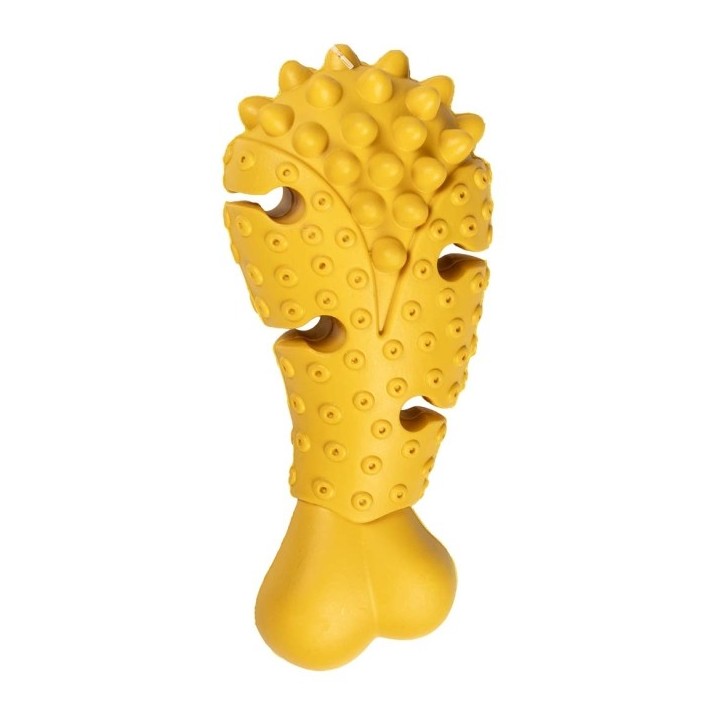 Duvoplus Futterspielzeug Griplay Drumstick - Gelb