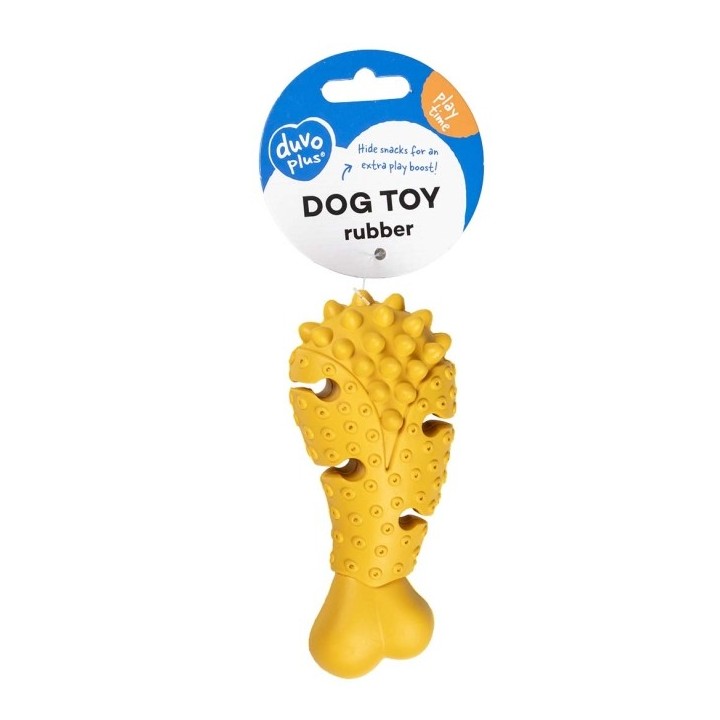 Duvoplus Futterspielzeug Griplay Drumstick - Gelb